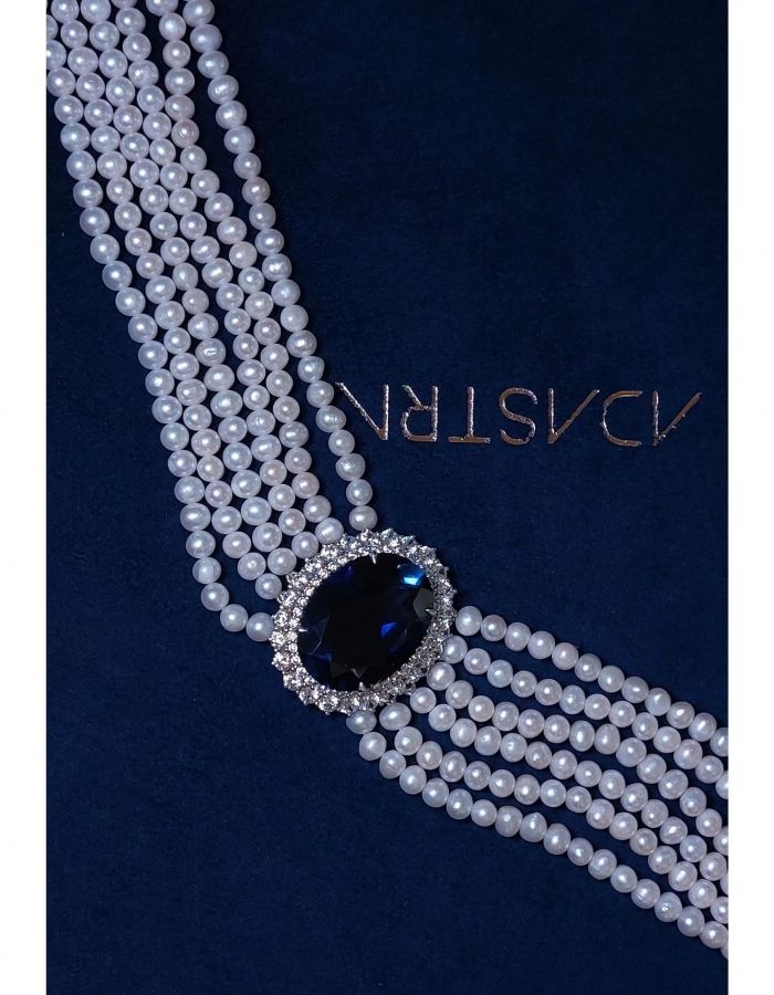 sapphire necklace