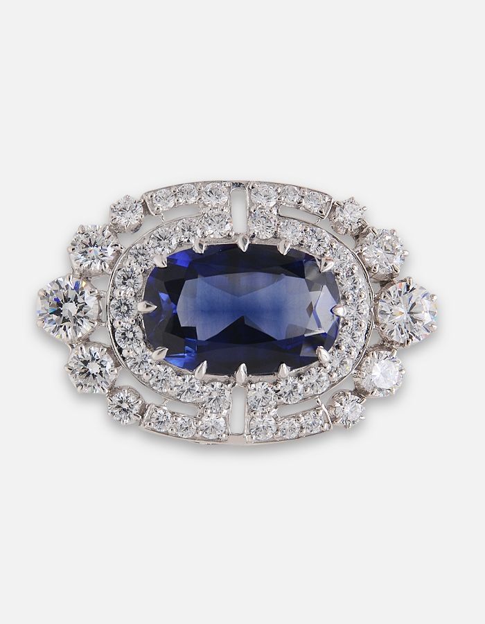 vintage art deco style brooch