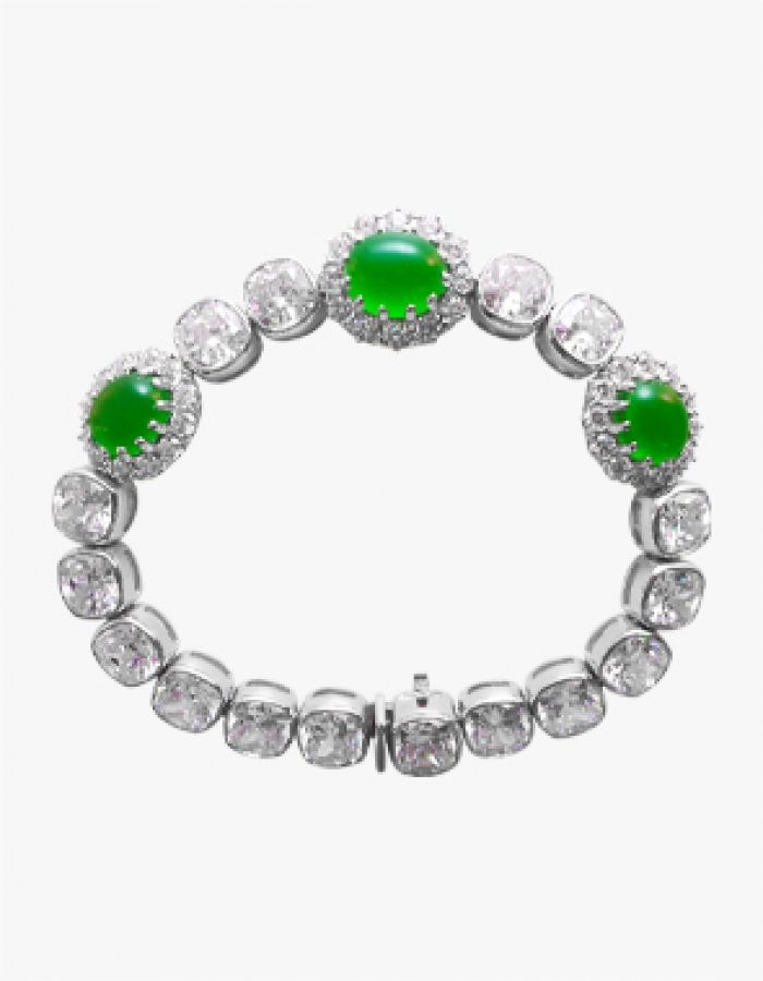 vintage art deco diamond bracelet