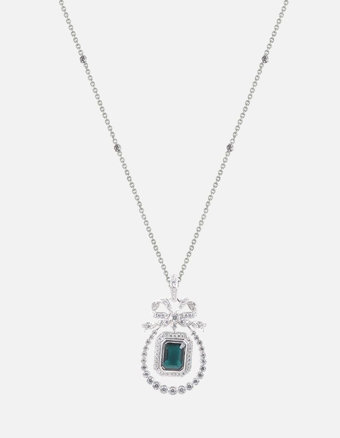 silver necklace for women