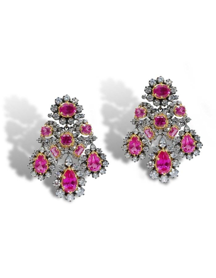 diamond drop earrings