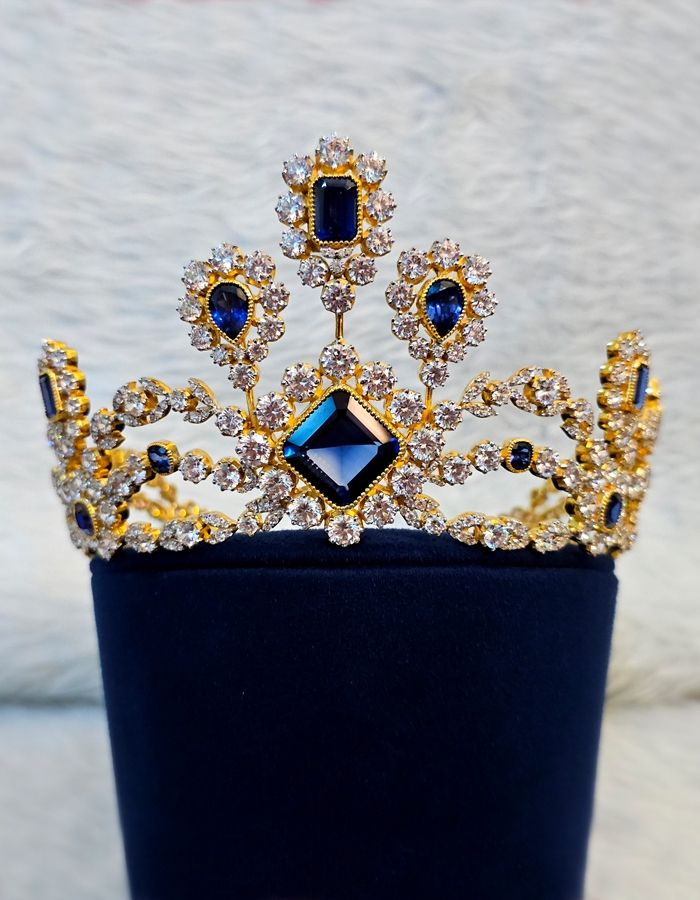 Belgian sapphire tiara