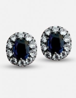 stud earrings for women silver
