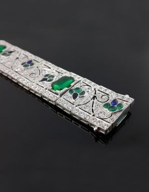 cubic zirconia tennis bracelet