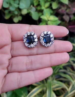 stud earrings silver