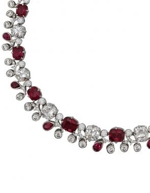 antique ruby necklace
